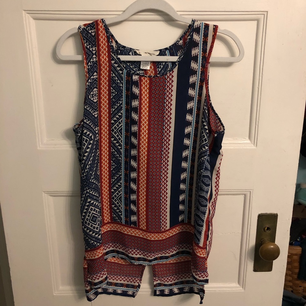 Printed tank top